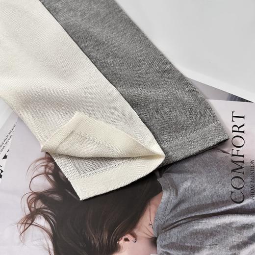 isabelle marran伊莎贝尔早秋老钱风天丝亚麻polo领衫JS3699015 商品图8