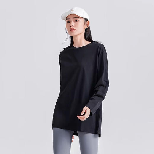 全能打底【严白小白T长袖】长袖小白t 基础款情侣长袖Ｔ恤上衣衣服服饰  0308返团 商品图11