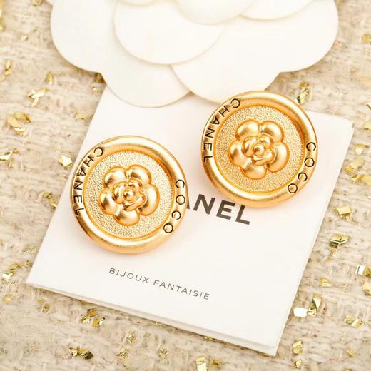 香奈儿 coco山茶花耳夹（XTY） 商品图0