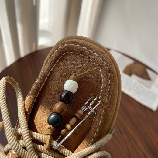 凯撒KAISER 巴恩风厚底袋鼠鞋 慵懒松弛 复古百搭 KS1016 商品图2