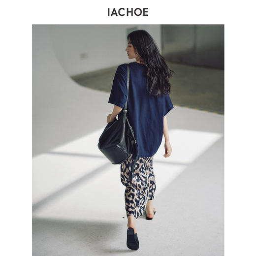 棉仓3631517002-长款豹纹半身裙 商品图3