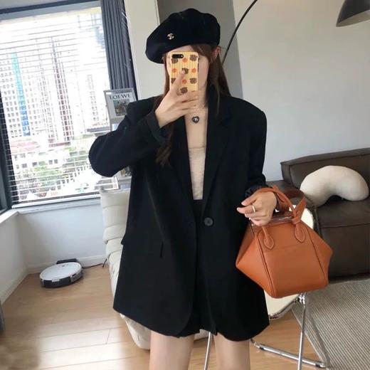 太ping鸟同款余煦抗皱坠感早秋阔版小西装外套008 商品图4