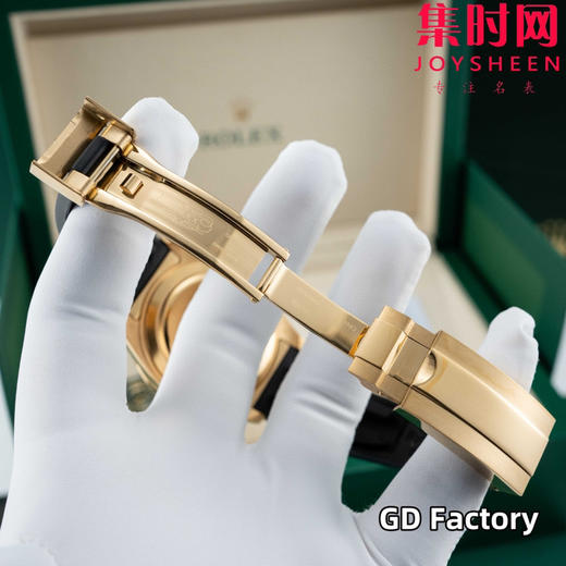 亲民版 劳力士宇宙计型 包边陶瓷圈 新款迪通拿系列 金壳白盘 男士腕表 商品图7