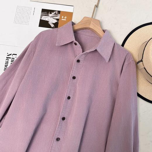 cosAcosB显白特调加厚荃棉灯芯绒休闲长袖衬衫2088 商品图3