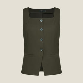 G2000女装FW25商场新款【棉质多面弹性】时尚百搭背心休闲衬衫56243460