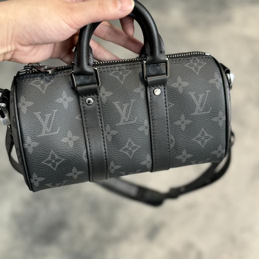 驴家限量款keepall黑花nano斜跨包 商品图12