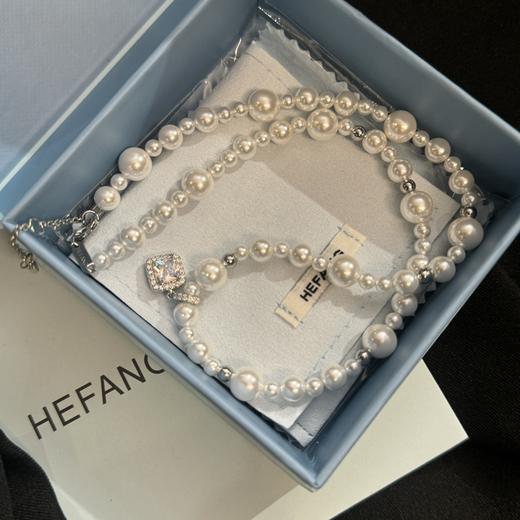 何&&方珠宝 气泡方糖项链 商品图7