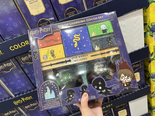 🪄 Harry Potter 哈利波特魔法变色热可可礼盒套装 🎁✨ 走进霍格沃茨的魔法世界，一杯热可可就能开启奇幻体验！这款变色热可可套装 不仅美味，更充满惊喜与收藏价值。 商品图0