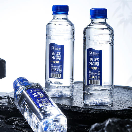 武夷山水灵泉380ml*24瓶整件小瓶装水饮用水泡茶水 商品图2