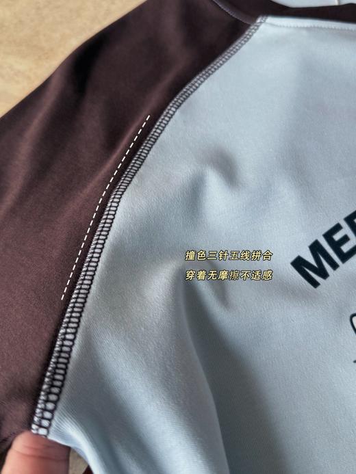 韩国小众撞色Kitty卡通印花插肩袖T恤 商品图13