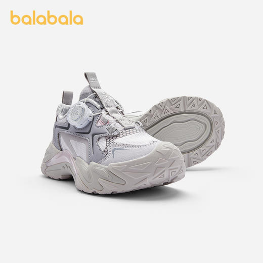 巴拉巴拉童鞋儿童运动鞋女童跑步鞋春秋鞋子透气网布鞋潮流户外鞋 商品图1
