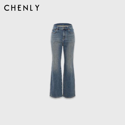 尘衣｜25F/W 高腰复古显瘦显腿长喇叭牛仔裤 商品图2