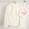 25秋冬轻奢飘带百搭衬衫25Q610-9101 商品缩略图0