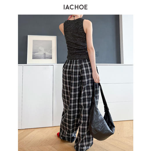 棉仓3661518012-随性格子裤 商品图3