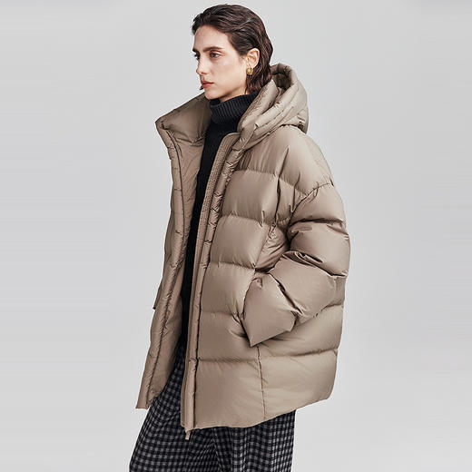 棉仓366615001-披萨边羽绒服 商品图1