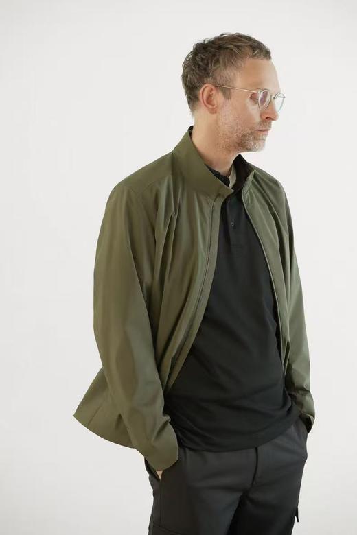 男士立领净版3D立裁轻量化夹克 商品图3