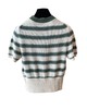女款条纹羊绒短袖针织上衣015 商品缩略图1
