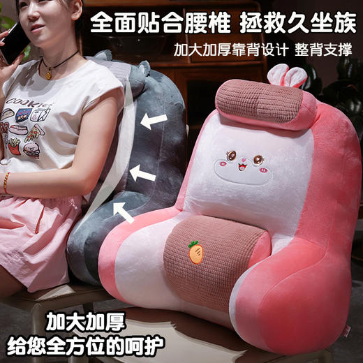 自然醒卡通护颈垫多功能腰靠枕QYL 商品图3