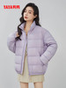优选丨YAYA鸭鸭女士羽绒面包服短款立领冬季轻薄时尚休闲百搭小香风羽绒服 商品缩略图1