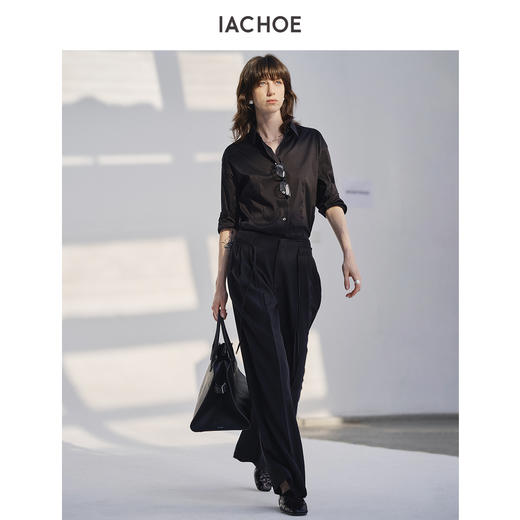 棉仓3621504024-弧形下摆衬衫 商品图4