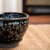 非遗传承人邹云源黑牡丹将军杯黑釉蓝油滴建盏 主人杯 商品缩略图3