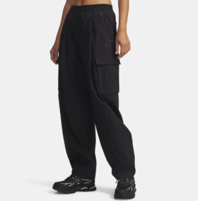 安德玛【自在系列】女子UA Unstoppable梭织工装裤6007025-001