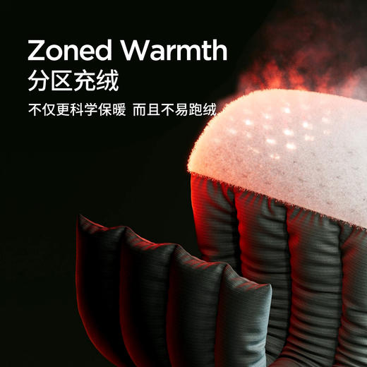 棉仓367815004-安心90白鹅绒厚款面包连帽羽绒服 商品图2