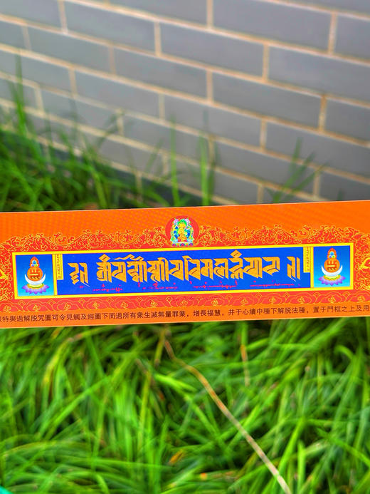 过门塑卡  过门咒解脱如意PVC卡  双面彩印卡片 安巴根特过解脱 商品图5