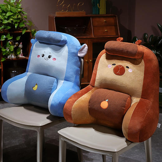 自然醒卡通护颈垫多功能腰靠枕QYL 商品图14
