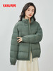 优选丨YAYA鸭鸭女士羽绒面包服短款立领冬季轻薄时尚休闲百搭小香风羽绒服 商品缩略图3