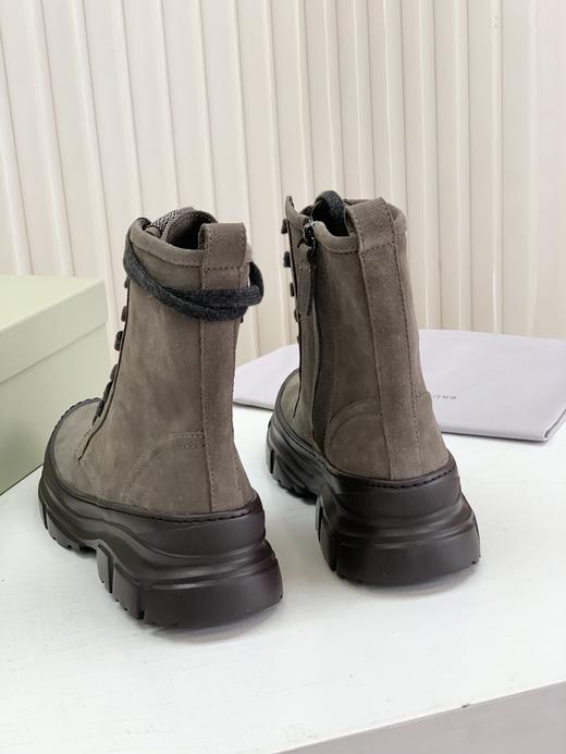 B&C 时尚厚底包头系带马丁靴 商品图9