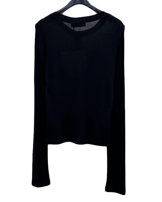 女款丝质羊毛长袖T恤017 商品图1