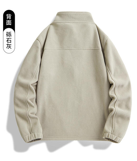 沸腾蓄热 智能温控 情侣抓绒衣 男女内搭 冲锋衣内胆 秋冬加厚保暖上衣BS25666-W 商品图6