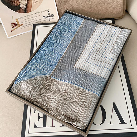 【刘亦菲同款✨夏秋必备披肩】空调房不怕冷❄️小坎肩披肩外搭 女夏季空调房披肩 配裙子开衫大方巾 多用百搭大方巾  配裙子更显仙气  多功能百搭  时尚与实用兼具 商品图1