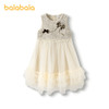 【premium】巴拉巴拉高端线冬网纱背心裙小香风金丝刺绣纱裙女童 商品缩略图0