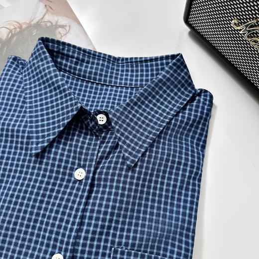 isabelle marran伊莎贝尔早秋miu系松弛感纯棉衬衫JS3692862 商品图5