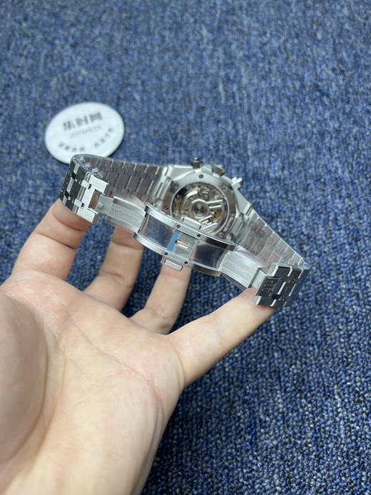 AP/爱彼 BF皇家橡树系列26240计时码表 男士腕表 皇家橡树26331透底款 商品图7