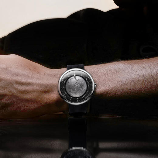 CIGA design玺佳机械表探月者艺术腕表月球表 商品图4