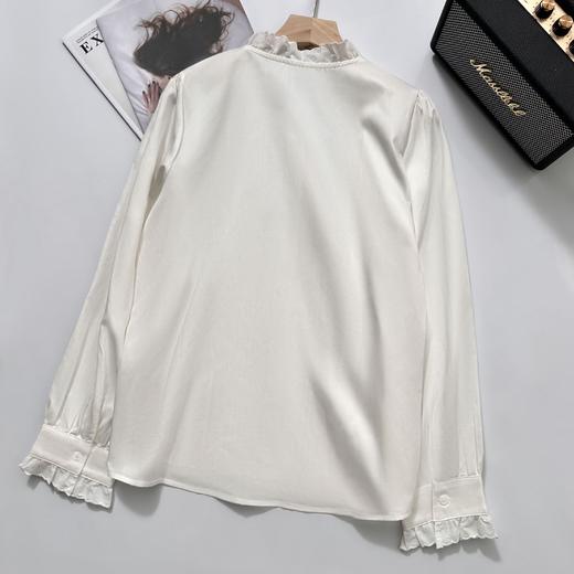 CE家isabelle marran伊莎贝尔法式重工别致花边系带衬衫JS3693012 商品图1