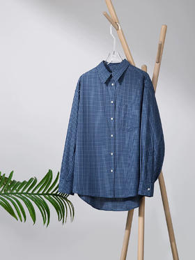 isabelle marran伊莎贝尔早秋miu系松弛感纯棉衬衫JS3692862