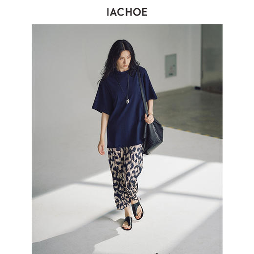 棉仓3631517002-长款豹纹半身裙 商品图4