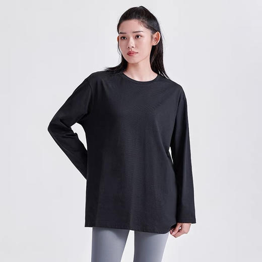 全能打底【严白小白T长袖】长袖小白t 基础款情侣长袖Ｔ恤上衣衣服服饰  0308返团 商品图10