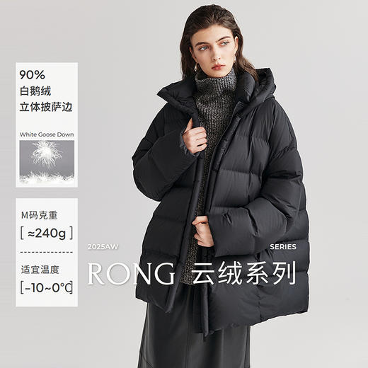 棉仓366615001-披萨边羽绒服 商品图0