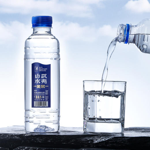 武夷山水灵泉380ml*24瓶整件小瓶装水饮用水泡茶水 商品图3
