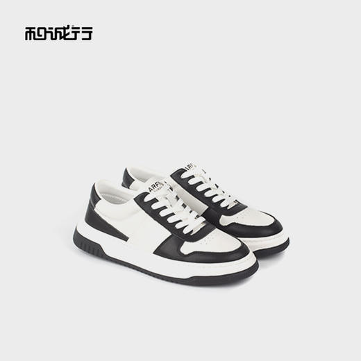 和诚行2025秋季厚底板鞋男式舒适耐磨时尚百搭休闲鞋1220018 商品图0