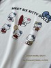 韩国小众撞色Kitty卡通印花插肩袖T恤 商品缩略图14
