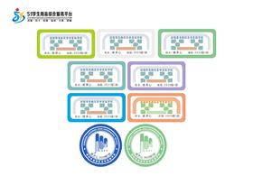 定制深圳市龙岗区吉华实验学校校徽定做礼服布标姓名贴缝制包邮51