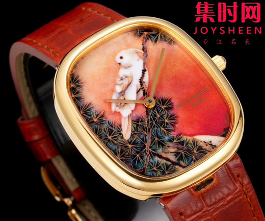 TW百达翡丽PP 珍稀工艺系列 Golden Ellipse系列5738/50J-011无时标刻度登场 男士腕表 商品图1