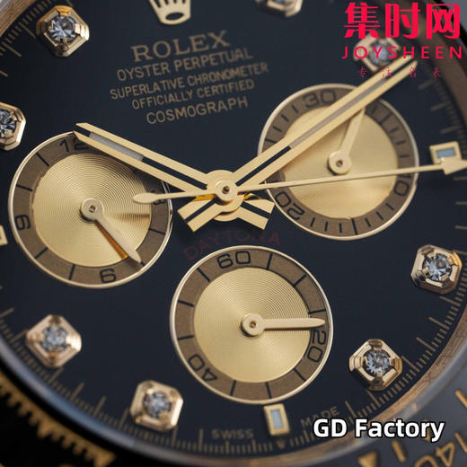 亲民版 劳力士宇宙计型 包边陶瓷圈 新款迪通拿系列 黑盘钻面 男士腕表 商品图5