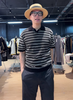 条纹休闲短袖（波哥试穿L码） 商品缩略图1